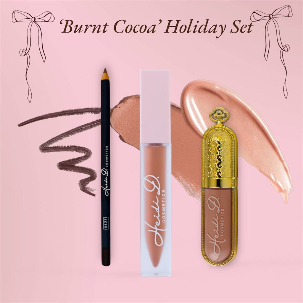 ‘Burnt Cocoa’ Holiday Set