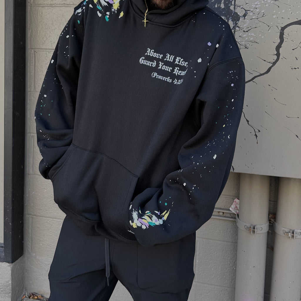 Paint Splatter Hoodie