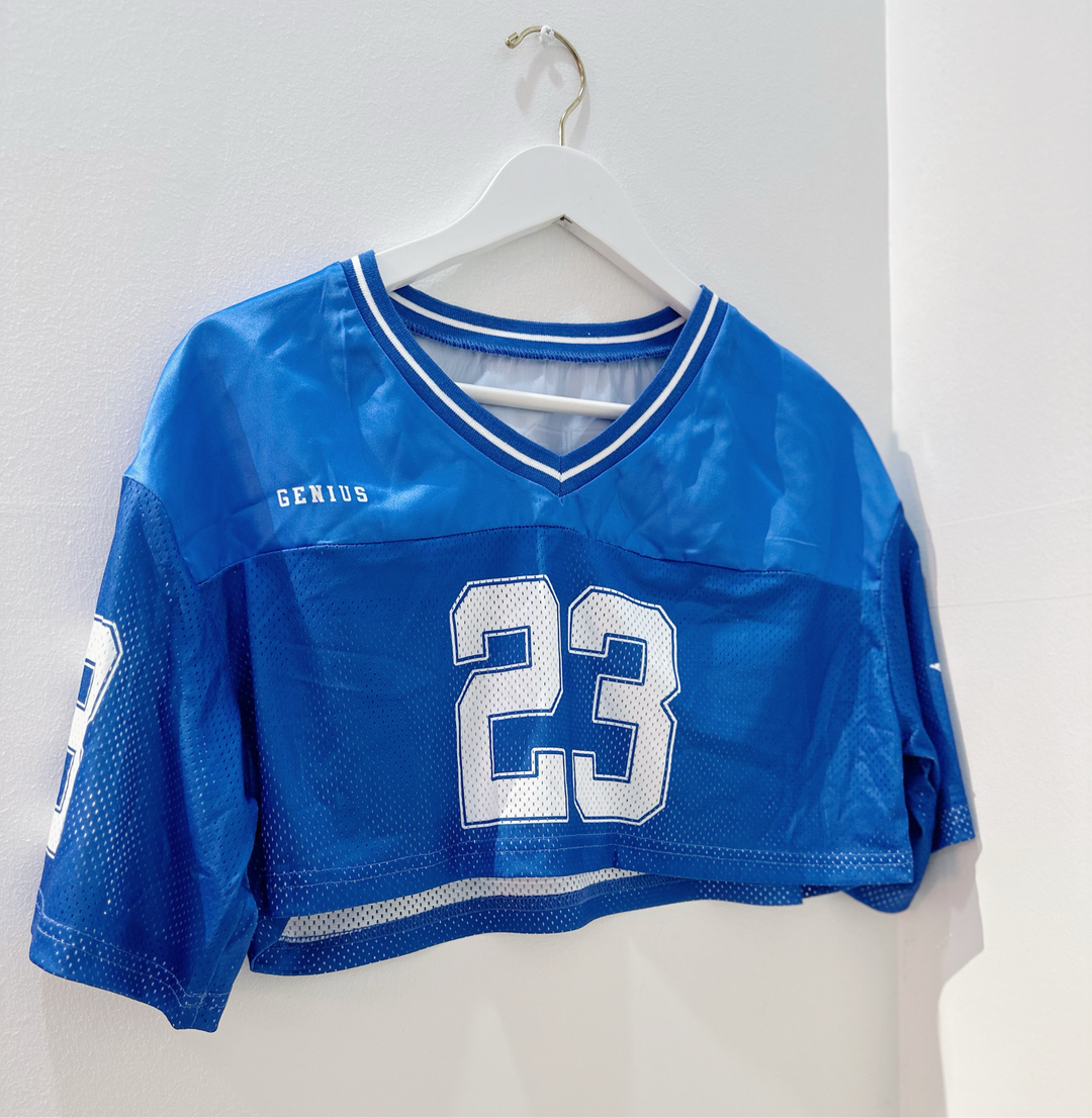 Detroit Football Cropped Jersey