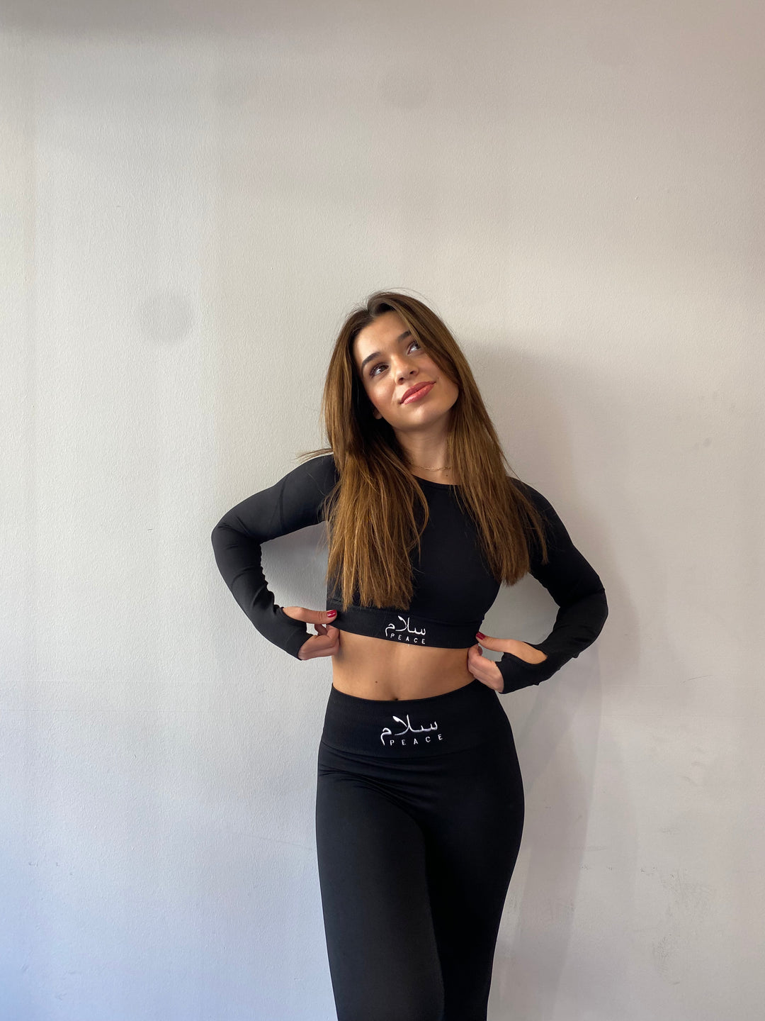 Long Sleeve Peace Gym Set